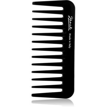 Janeke Black Line Small Supercomb pieptene de păr pentru aplicarea produselor cu textură de gel de firma original