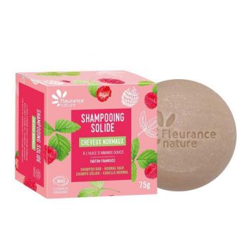 Sampon solid bio pentru par normal Fleurance Nature, 75g