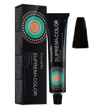 Vopsea Permanenta - FarmaVita Suprema Color Professional, nuanta 2.0 Darkest Brown, 60 ml