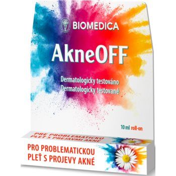 Biomedica AkneOFF roll-on pentru ten acneic