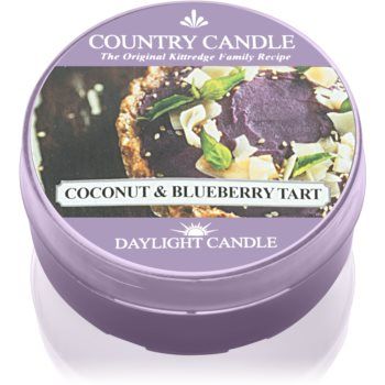 Country Candle Coconut & Blueberry Tart lumânare