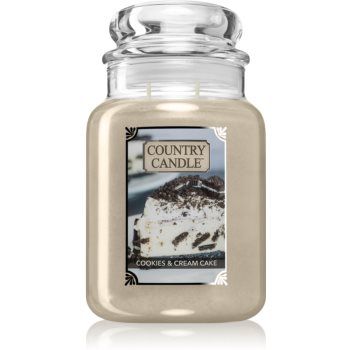 Country Candle Cookies & Cream Cake lumânare parfumată