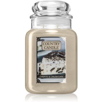 Country Candle Cookies & Cream Cake lumânare parfumată de firma original