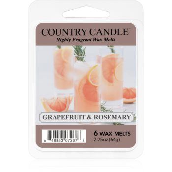 Country Candle Grapefruit & Rosemary ceară pentru aromatizator