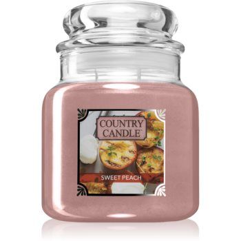Country Candle Sweet Peach lumânare parfumată