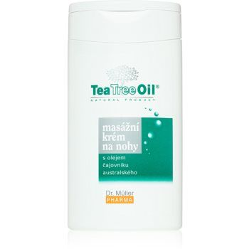 Dr. Müller Tea Tree Oil foot massage cream crema pentru masaj pentru picioare de firma original