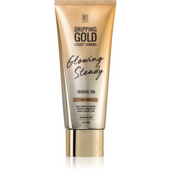 Dripping Gold Glowing Steady crema autobronzanta pentru bronzare treptata