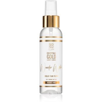 Dripping Gold Wonder Water Hello Tan Spray pentru protectie faciale