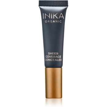 INIKA Organic Sheer Coverage Corector cremos impotriva pungilor de sub ochi