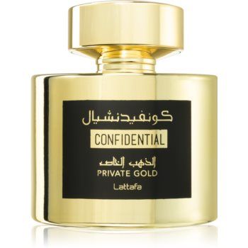 Lattafa Confidential Private Gold Eau de Parfum unisex
