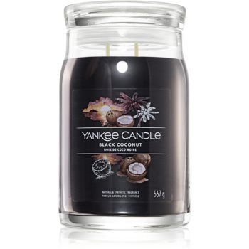 Yankee Candle Black Coconut lumânare parfumată I. Signature de firma original