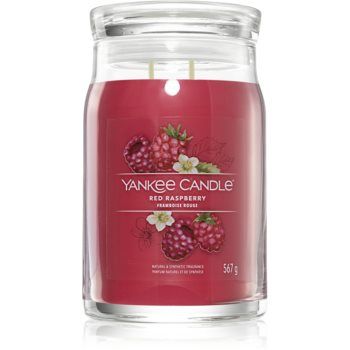 Yankee Candle Red Raspberry lumânare parfumată I. Signature de firma original
