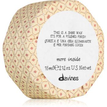 Davines More Inside Shine Wax ceara de par pentru un par stralucitor si catifelat Davines More Inside Shine Wax ceara de par pentru un par stralucitor si catifelat