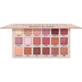 Paleta Farduri Beauty Glazed Perfect Mix Eyeshadow Palette, 18 x 1.4 g