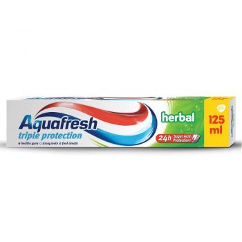Pastă de dinți Herbal Aquafresh, 125 ml, Gsk