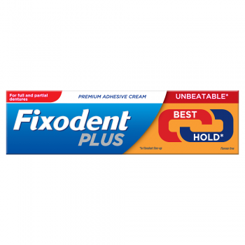 Cremă adezivă pentru proteza dentară Best Hold, 40 g, Fixodent Plus