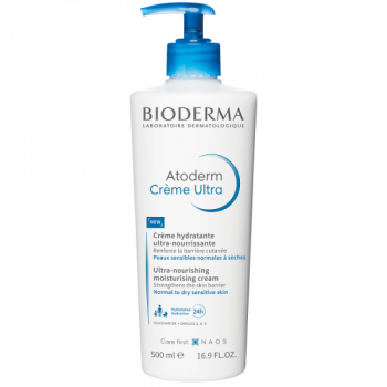 Crema hidratanta Atoderm Ultra, 500 ml, Bioderma