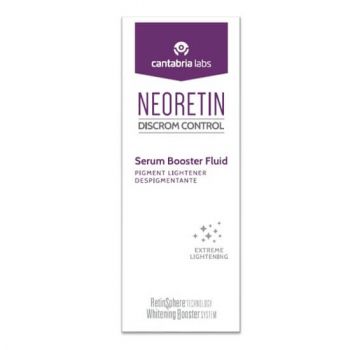 Ser fluid booster Neoretin Discrom Control, 30 ml, Cantabria Labs