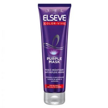 Masca de par Color Vive Purple, 150 ml, Elseve