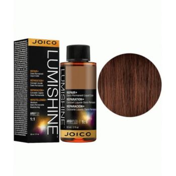 Vopse de par permanenta profesionala Joico Lumishine Permanent Creme 4NW 74ml