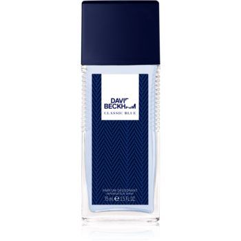 David Beckham Classic Blue Deo cu atomizor pentru bărbați