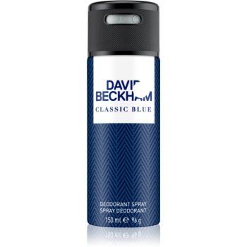 David Beckham Classic Blue deodorant spray pentru bărbați ieftin