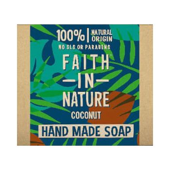 Faith in Nature Săpun solid cu cocos, 100 g