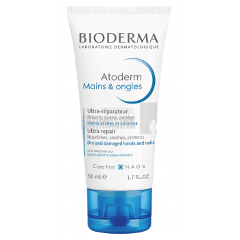 Bioderma Atoderm Crema pentru maini si unghii 50 ml