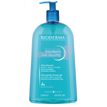 Bioderma Atoderm Gel de dus piele uscata/sensibila 1000 ml