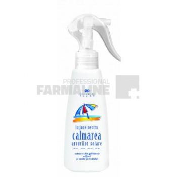 Cosmetic Plant Lotiune pentru calmarea arsurilor solare cu extract de galbenele, sulfina si coada soricelului 200 ml ieftina