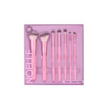 NOELLE Set 7 pensule de machiaj roz, 7 buc