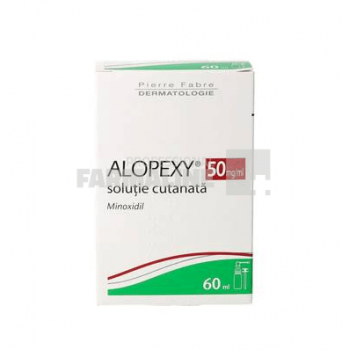Alopexy 5% solutie cutanata 50mg/ml