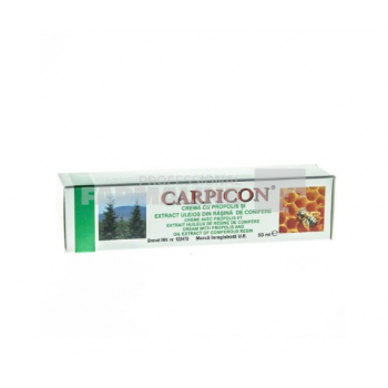 Carpicon crema cu propolis si rasina de conifere 50 ml de firma originala
