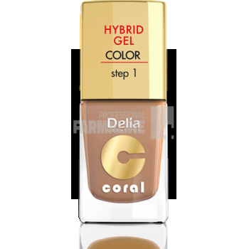 Delia Coral Hybrid Gel Color step 1 Lac unghii 19