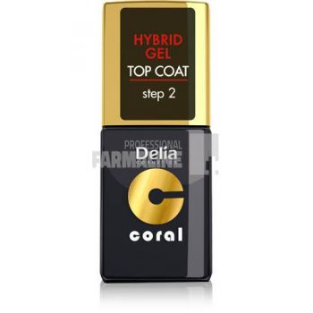 Delia Coral Hybrid Gel Top coat step2 11 ml