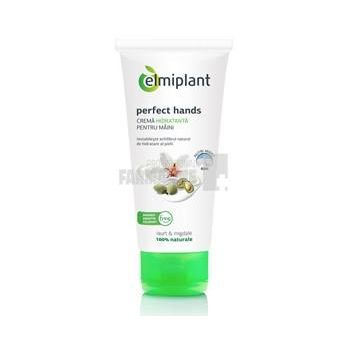 Elmiplant Perfect Hands Crema hidratanta pentru maini cu Iaurt si Ulei de Migdale 100 ml