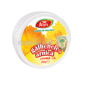 Fares Crema cu galbenele si arnica 20 g ieftina