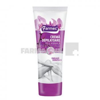 Farmec Crema depilatoare cu Extract de Orhidee piele normala 150 ml ieftina