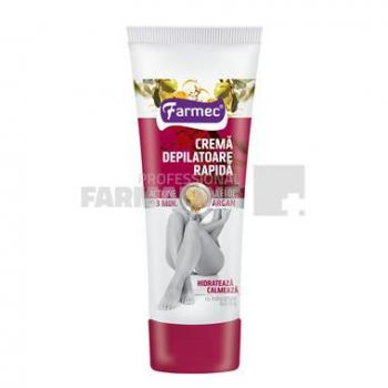 Farmec Crema depilatoare rapida cu Ulei de Argan 150 ml