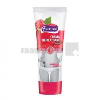 Farmec Crema depilatoare Teenager cu Extract de Zmeura 150 ml de firma originala