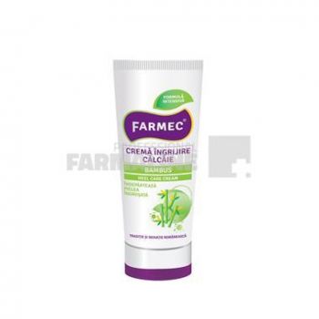 Farmec Crema ingrijire calcaie cu Bambus 100 ml