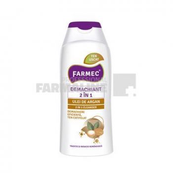 Farmec Demachiant 2 Ã®n 1 cu Ulei de Argan 200 ml de firma original