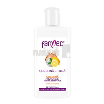 Farmec Glicerina citrica pentru maini 150 ml