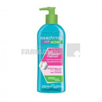 Gerovital Stop Acnee Gel spumant purifiant 150 ml ieftin