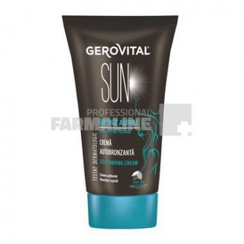 Gerovital Sun Crema autobronzanta bronz auriu 150 ml