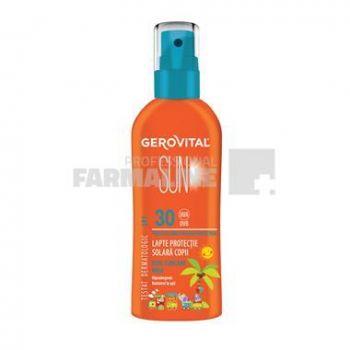 Gerovital Sun Lapte protectie solara copii SPF30 150 ml ieftina