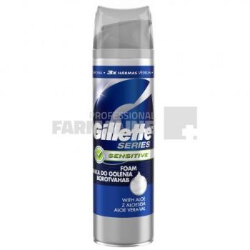 Gillette Series Sensitive Spuma de ras 250ml de firma original