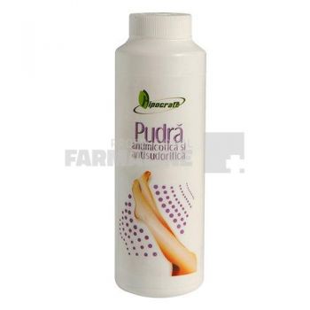 Hipocrate Pudra antimicotica si antisudorifica 75 g de firma original