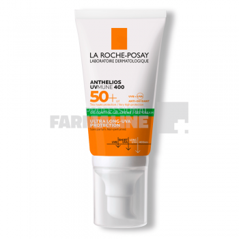 La Roche Posay Anthelios XL Gel-crema pentru fata cu efect uscat fara parfum SPF50 50 ml