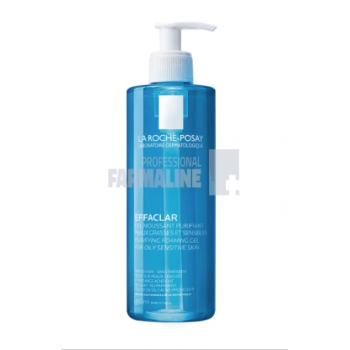 La Roche Posay Effaclar Gel spumant purifiant pentru piele grasă și sensibilă 400 ml